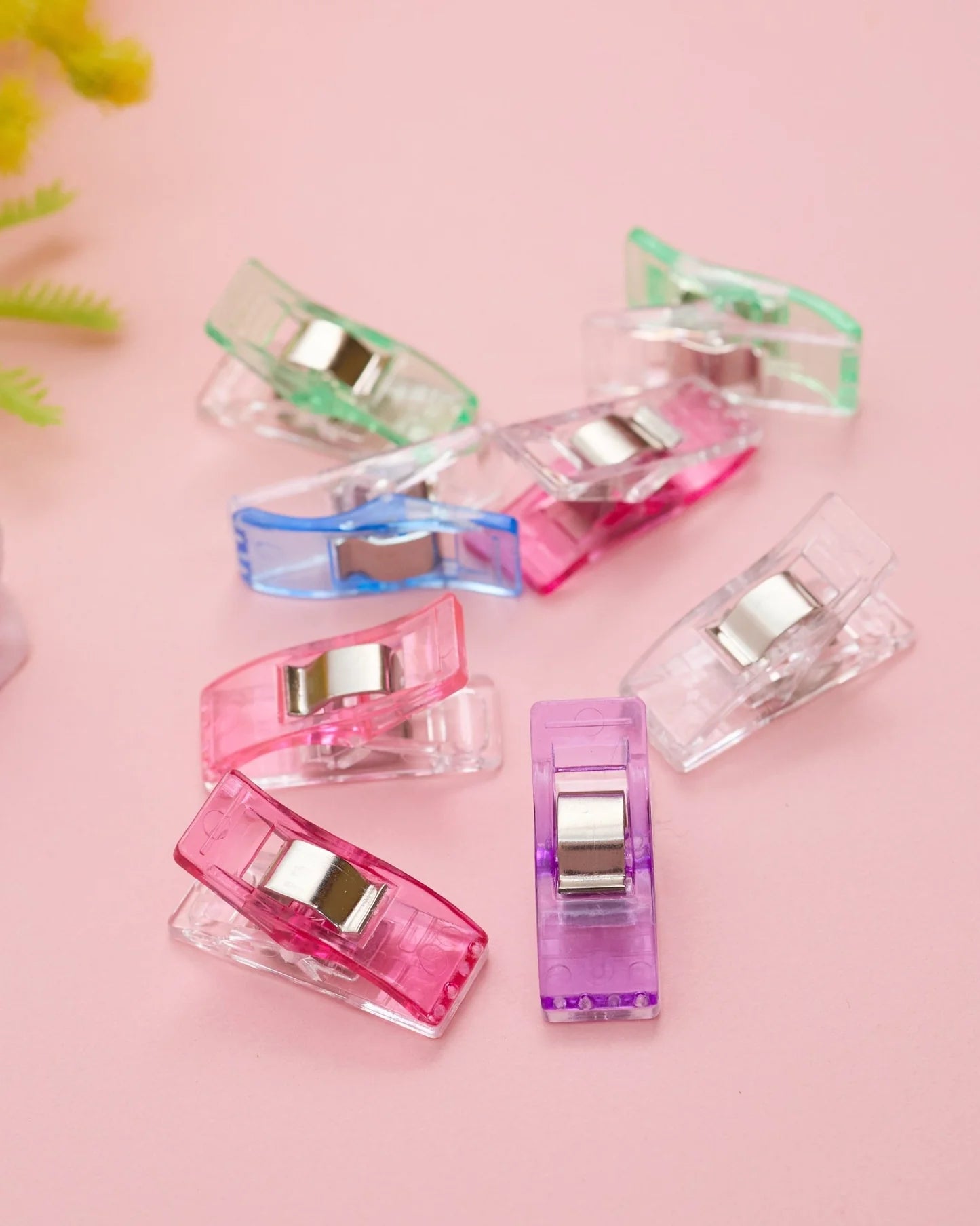 仮止めクリップ プラスチック製 27mm 10個入り mg0012-27