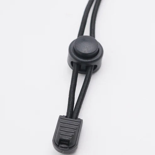 丸ゴム 3mm×1.2m 2本入り コードストッパー付き アウトドア・DIY用 mg0137