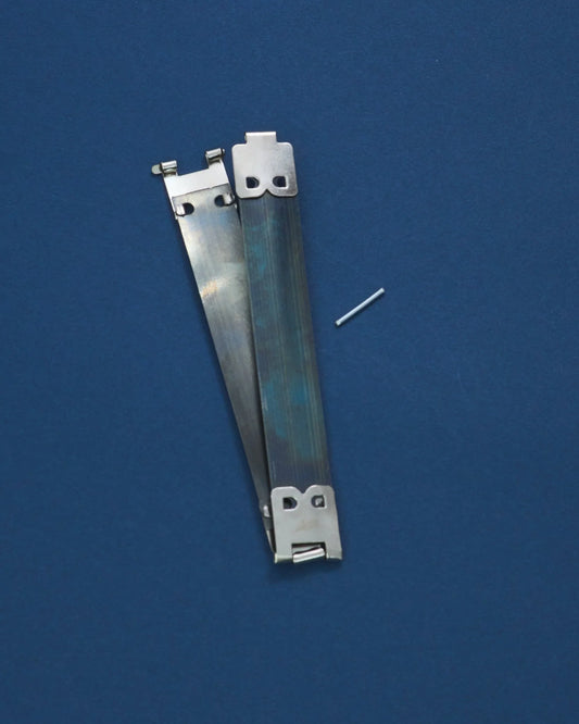 バネ口金具 10cm カンなし 2色展開 1本入り mg164-13-10