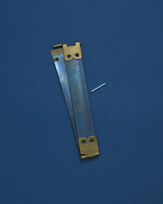バネ口金具 10cm カンなし 2色展開 1本入り mg164-13-10