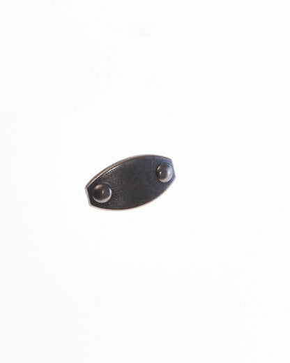 飾りカシメ 合金製 17.5×9mm 10組 MG0033