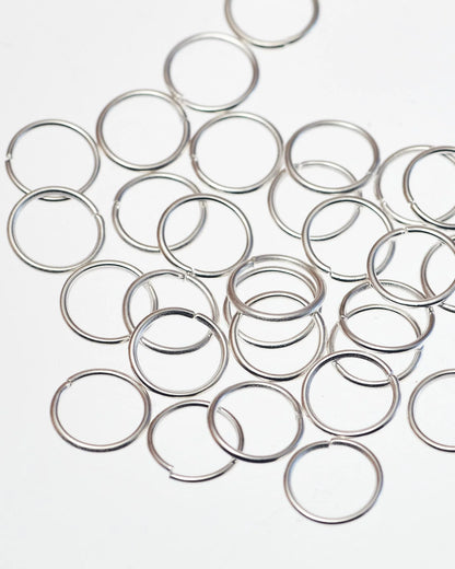 丸カン 10mm 鉄製 100個入り レザークラフト金具 mg0081-10
