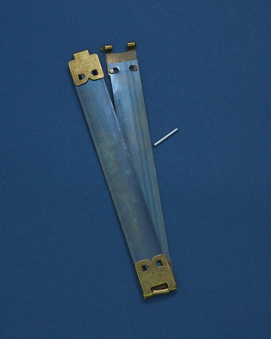 バネ口金具 12cm カンなし 2色展開 1本入り mg164-13-12