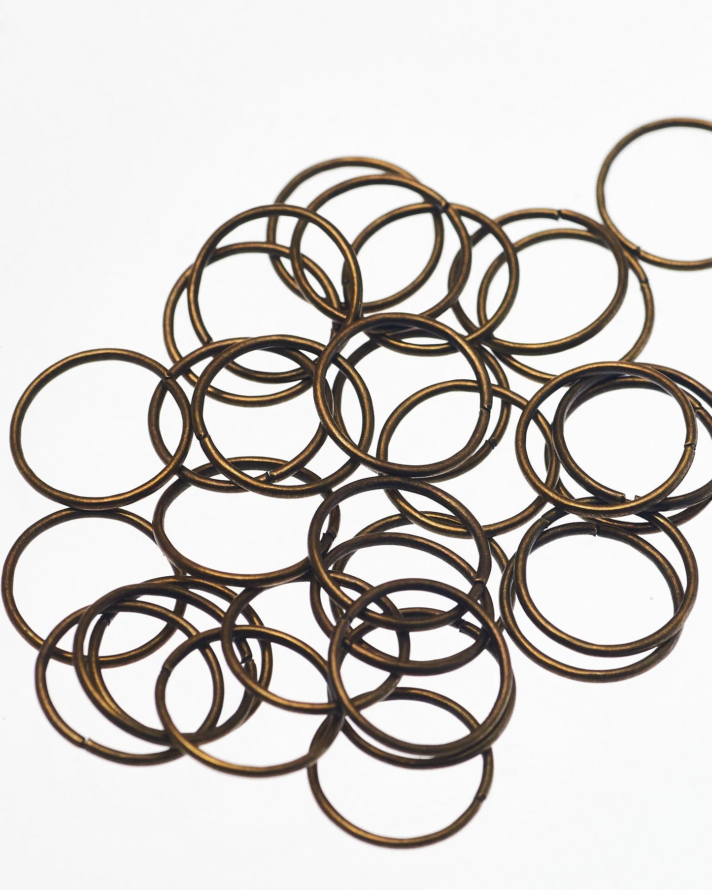 丸カン 12mm 鉄製 100個入り レザークラフト金具 mg0081-12
