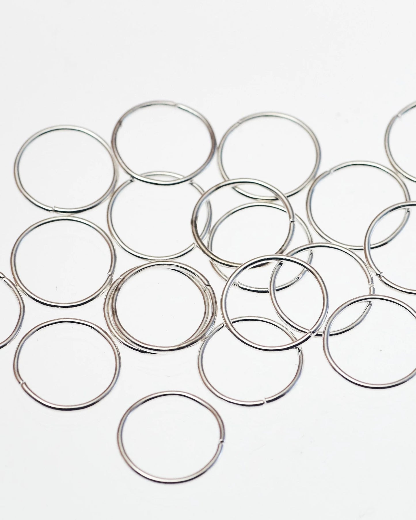 丸カン 12mm 鉄製 100個入り レザークラフト金具 mg0081-12