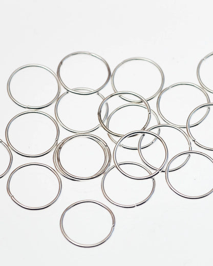 丸カン 12mm 鉄製 100個入り レザークラフト金具 mg0081-12