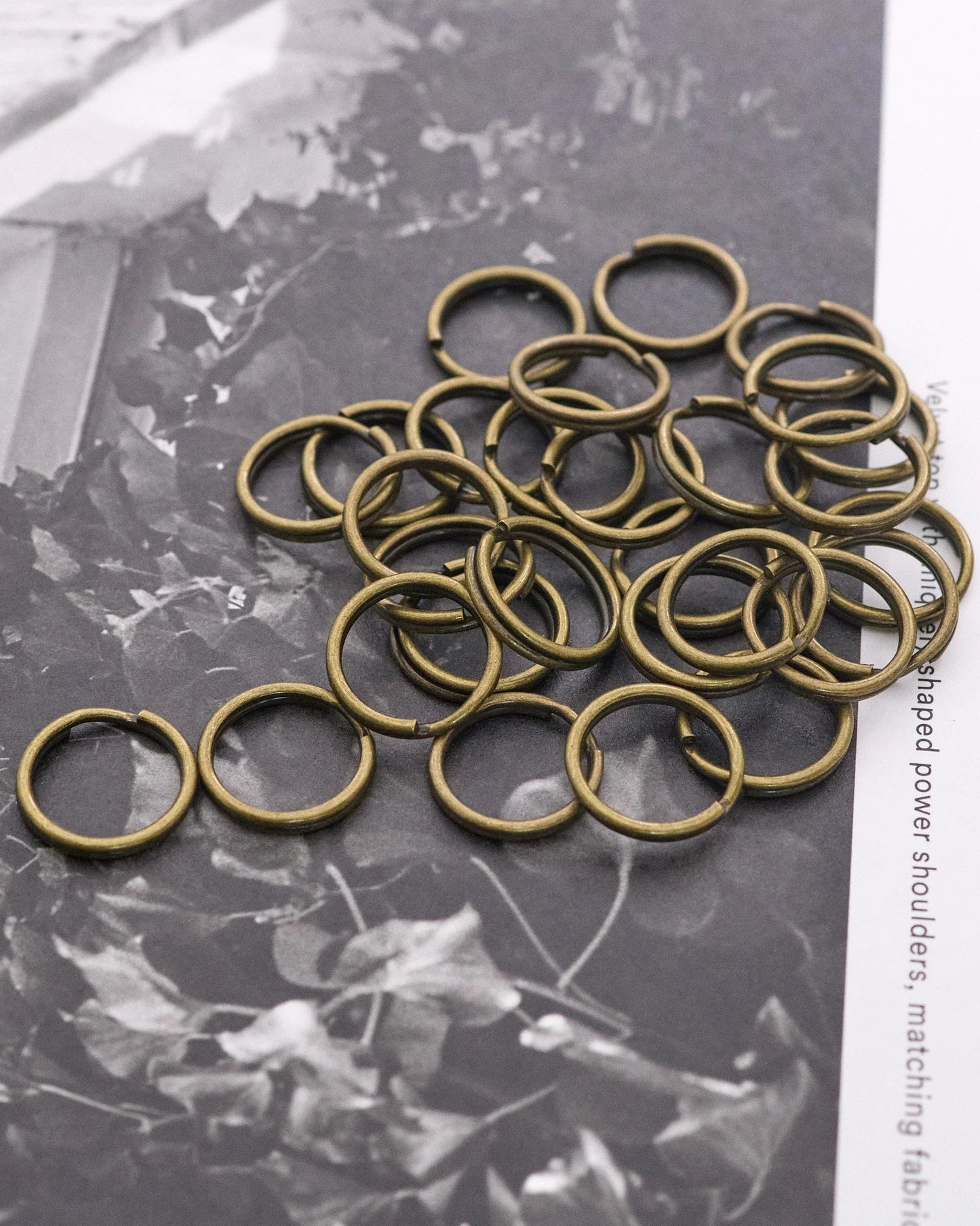 二重リング マルカン 鉄製 外径15mm 20個入り mg0089-15
