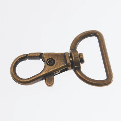 ナスカン 尾内径約 25mm 10個入り mg0110-25 ナスカンまとめ買い 卸 業務用 問屋 お徳用 作家 バッグ カバン 金具 フック ゴールド シルバー ブラック キーホルダー パーツ 持ち手 ショルダー 回転 クリップ DIY ハンドメイド 手芸 手作り