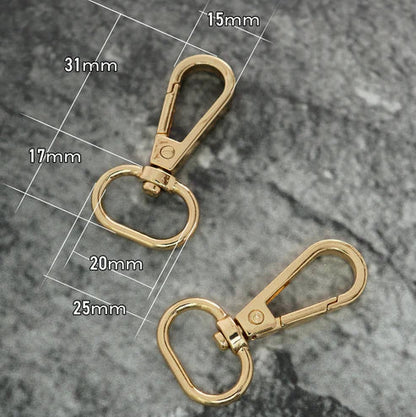 ナスカン 20mm 4個入り バッグ金具 mg0220-20