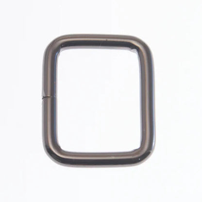 角カン 内径25mm 線径3mm 10個入り mg0097-3カクカン 小カン 四角カン ゴールド シルバー ブラック 黒 ニッケル 金具 ジョイント 接続 パーツ 持ち手 テープ 調節 ハンドメイド 手作り 手芸 ■