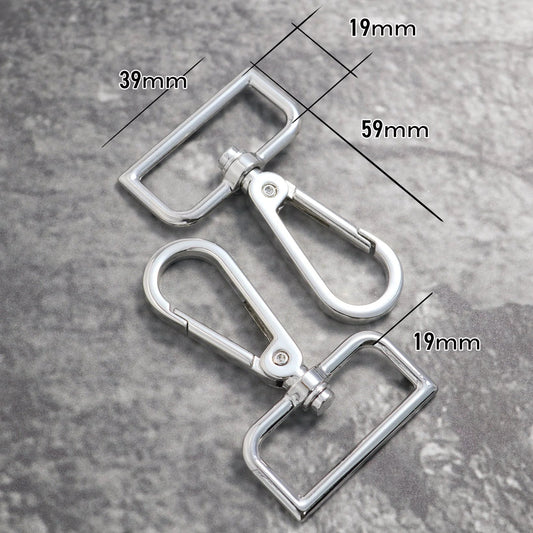 ナスカン 尾内径 約32mm 4個入り mg0216-32まとめ買い 業務用 問屋 お徳用 作家 バッグ カバン 金具 フック ゴールド シルバー ブラック キーホルダー パーツ 持ち手 ショルダー 回転 クリップ DIY ハンドメイド 手芸 手作り
