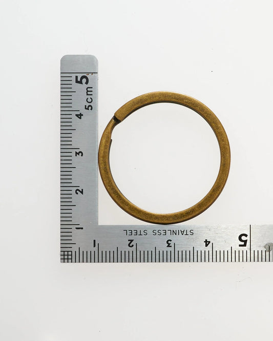 平二重リング 外彄35mm 線彍2.2mm 4色展開 10個入り mg0088-2
