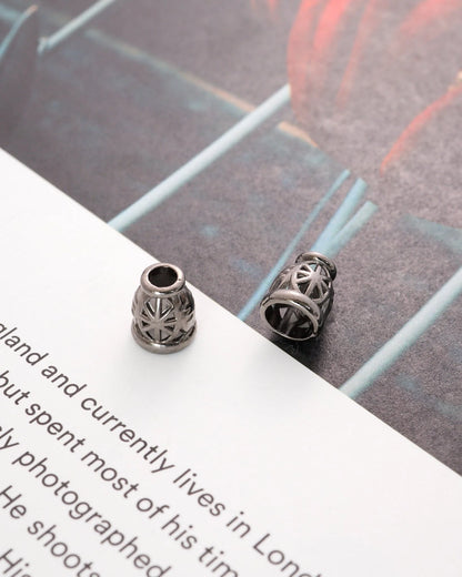 メタル ループエンド 両端異径 穴径紏3mm/6mm 4個入り mg118-23