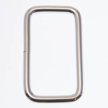 角カン 内径38mm 線径3mm 10個入り mg0097-5カクカン 小カン 四角カン ゴールド シルバー ブラック 黒 ニッケル 金具 ジョイント 接続 パーツ 持ち手 テープ 調節 ハンドメイド 手作り 手芸 ■