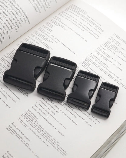 プラスチックサイドリリースバックル 25mm 5個入り プラスティック製 バッグ・リュック用 mg0229-25