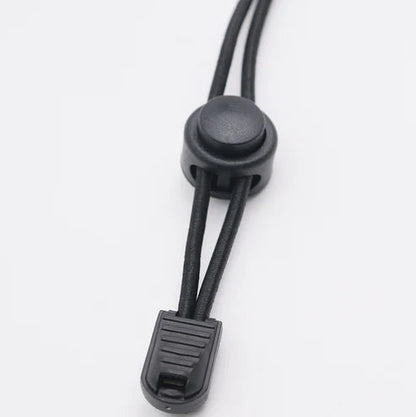 丸ゴム 3mm×1.2m 2本入り コードストッパー付き アウトドア・DIY用 mg0137