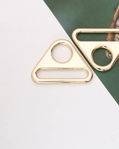三角形バックル 45mm 2個入り 合金製 バッグ金具 mg0125-1