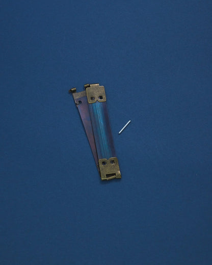 バネ口金具 8cm カンなし 2色展開 1本入り mg164-13-8