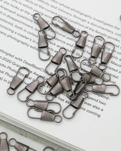 板ナスカン丈25mm 尾内径4.5mm 鉄製 20個入り mg0184
