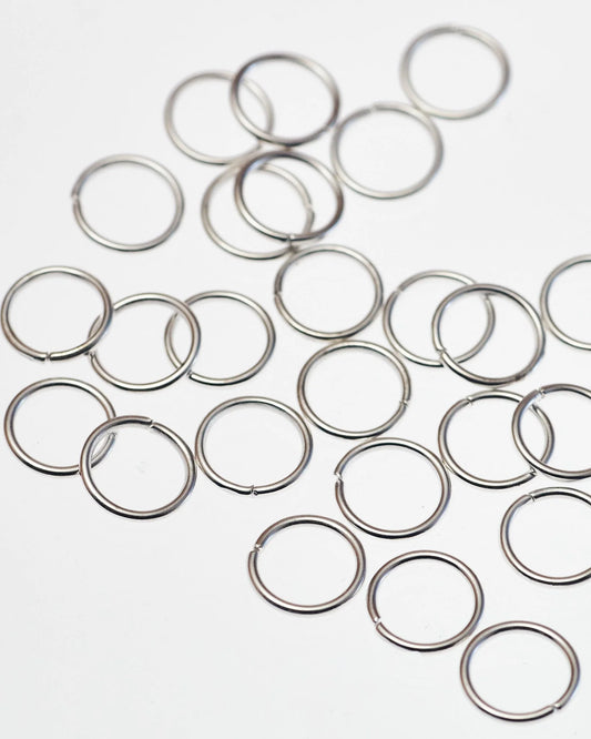 丸カン 8mm 鉄製 200個入り レザークラフト金具 mg0081-8