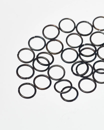 丸カン 8mm 鉄製 200個入り レザークラフト金具 mg0081-8