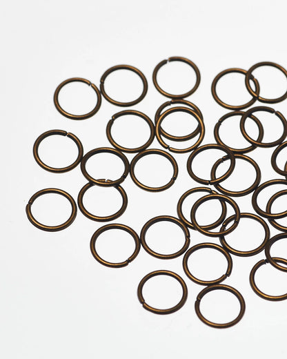 丸カン 8mm 鉄製 200個入り レザークラフト金具 mg0081-8
