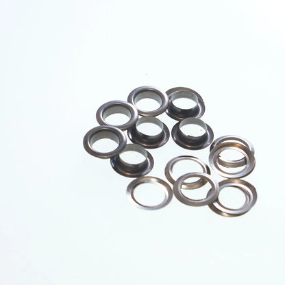 ハトメ 穴径8mm 足長4mm 100個入り 鉄製 両面ハトメ mg0002-1