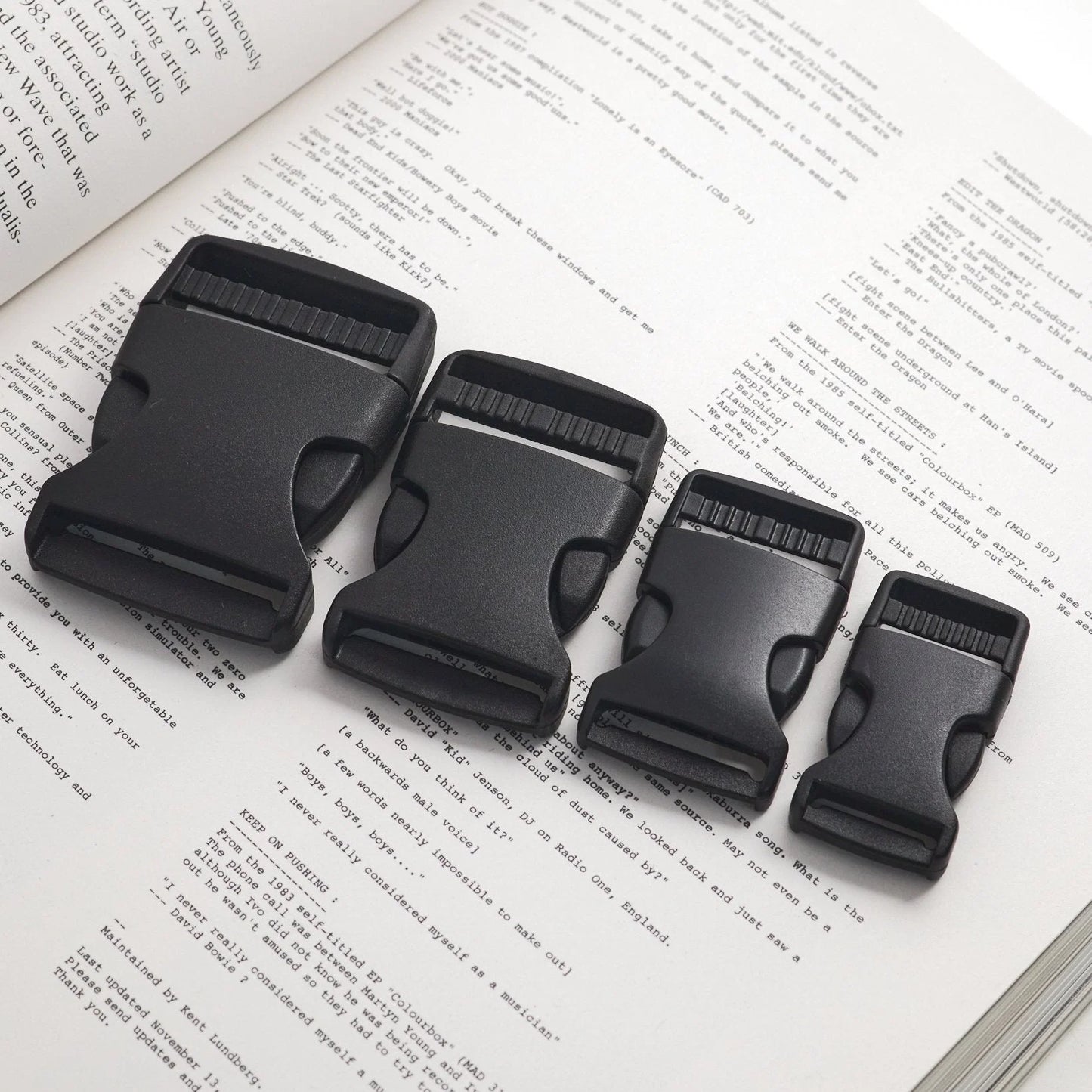 プラスチックサイドリリースバックル 38mm 5個入り プラスティック製 バッグ・リュック用 mg0229-38