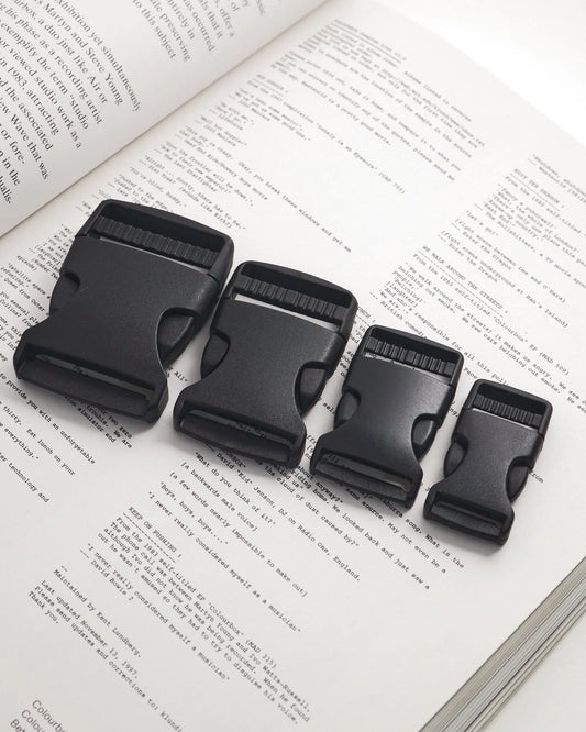 プラスチックサイドリリースバックル 32mm 5個入り プラスティック製 バッグ・リュック用 mg0229-32