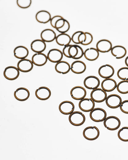 丸カン 5mm 鉄製 200個入り レザークラフト金具 mg0081-5