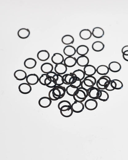 丸カン 4mm 鉄製 200個入り レザークラフト金具 mg0081-４