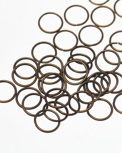 丸カン 10mm 鉄製 100個入り レザークラフト金具 mg0081-10