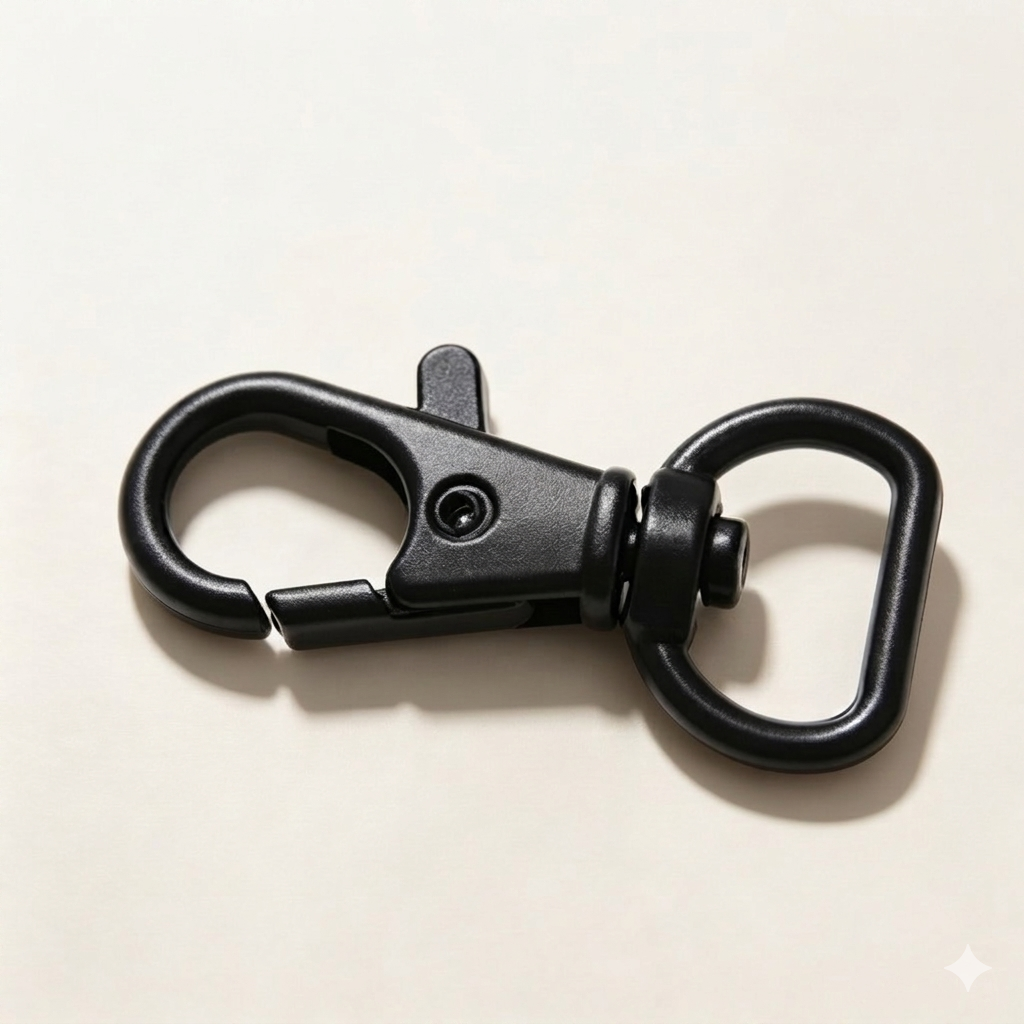 ナスカン 尾内径12mm 10個入り 全5色 バッグ金具 mg0110-12