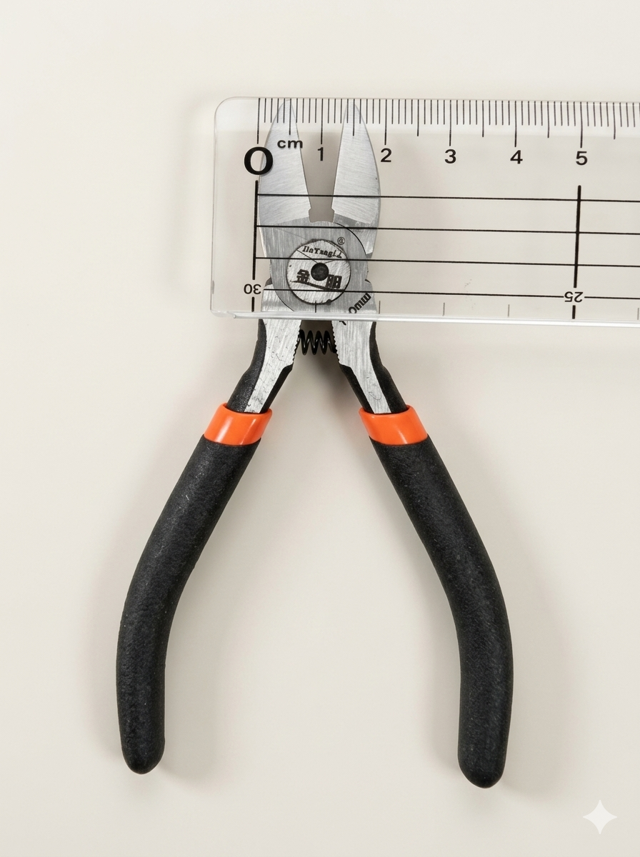 プラスチックカッティングプライヤー プラスチック・樹脂切断用 ハンドメイド・DIY工具 mg0137