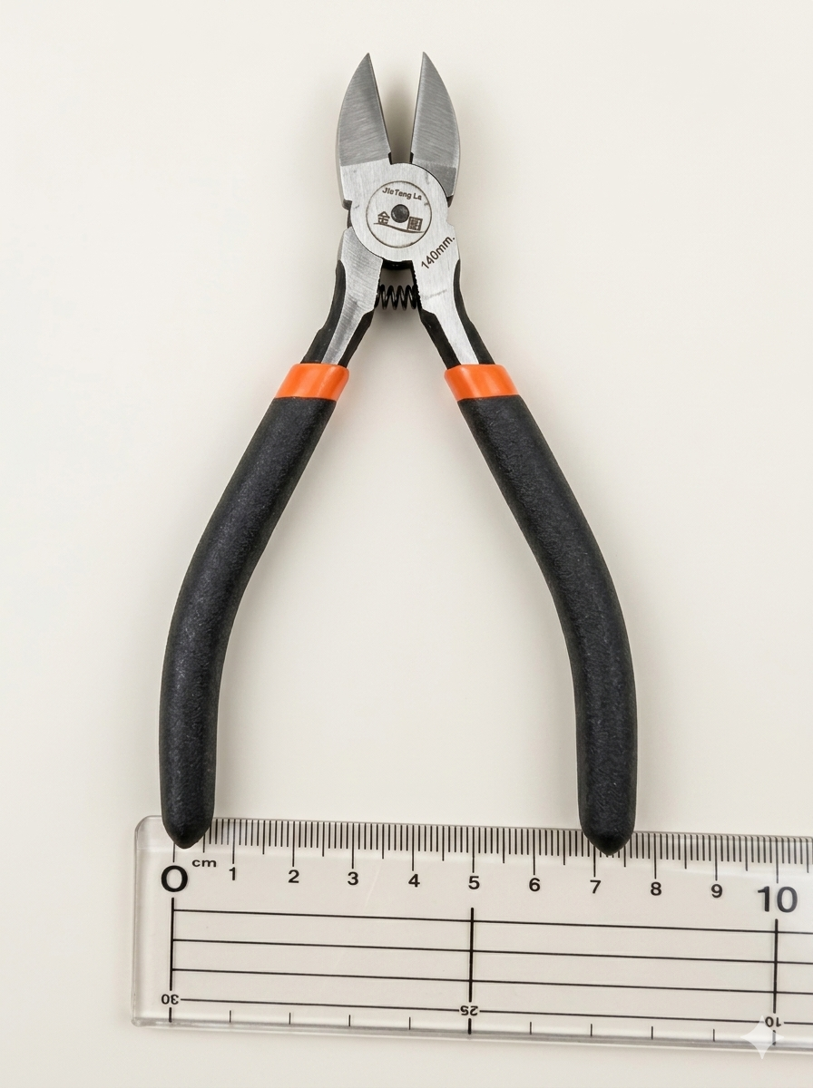 プラスチックカッティングプライヤー プラスチック・樹脂切断用 ハンドメイド・DIY工具 mg0137