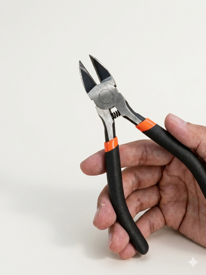 プラスチックカッティングプライヤー プラスチック・樹脂切断用 ハンドメイド・DIY工具 mg0137