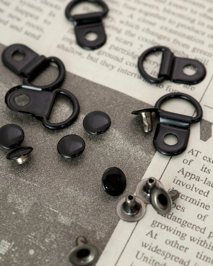吊カン カシメ付き 内径10mm 金属製 10組入り mg119-1